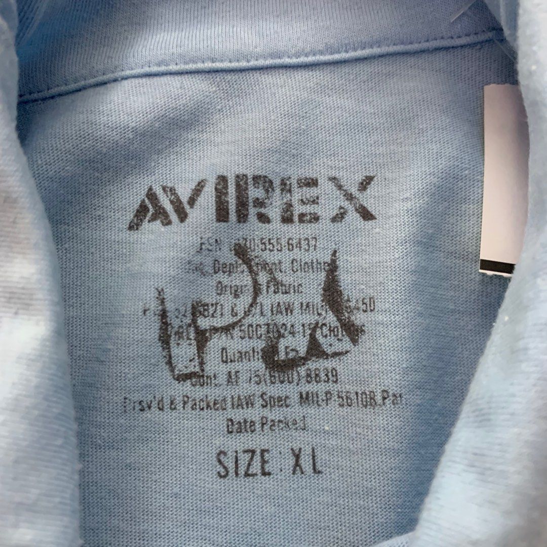 Avirex Pocket Collar Shirt, Men's Fashion, Tops & Sets, Tshirts & Polo  Shirts on Carousell