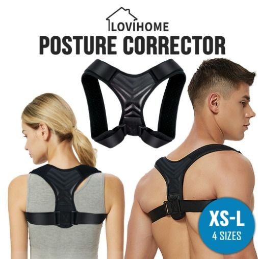 Large) Medical Adjustable Clavicle Posture Corrector Men Women