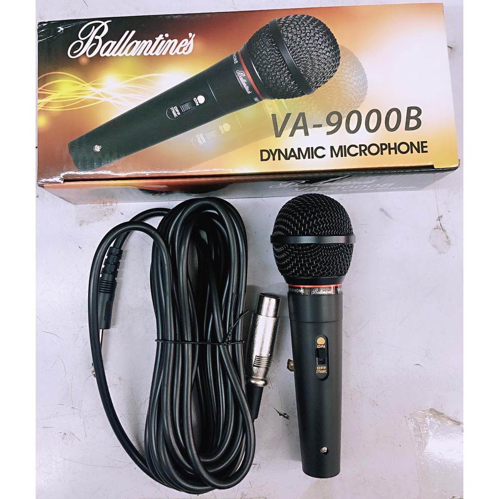 Ballantines VA-9000B Wired Microphone on Carousell