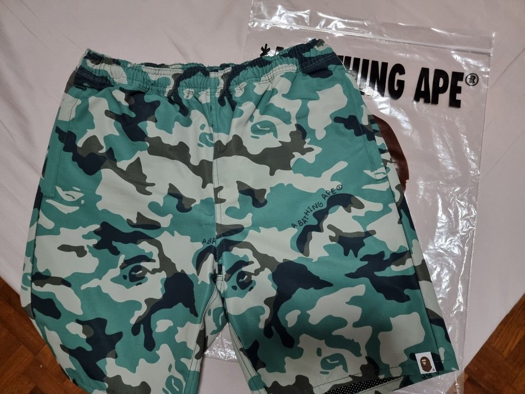BAPE Camou Shorts Men s Fashion Bottoms Swim Trunks Board