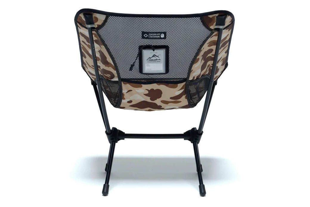 BAPE X HELINOX COLOR CAMO CHAIR ONE 露營椅, 運動產品, 行山及露營