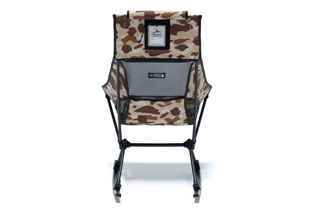 BAPE X HELINOX COLOR CAMO CHAIR TWO+ROCKING FOOT 露營椅, 運動產品 