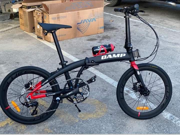 Victor folding on sale bike