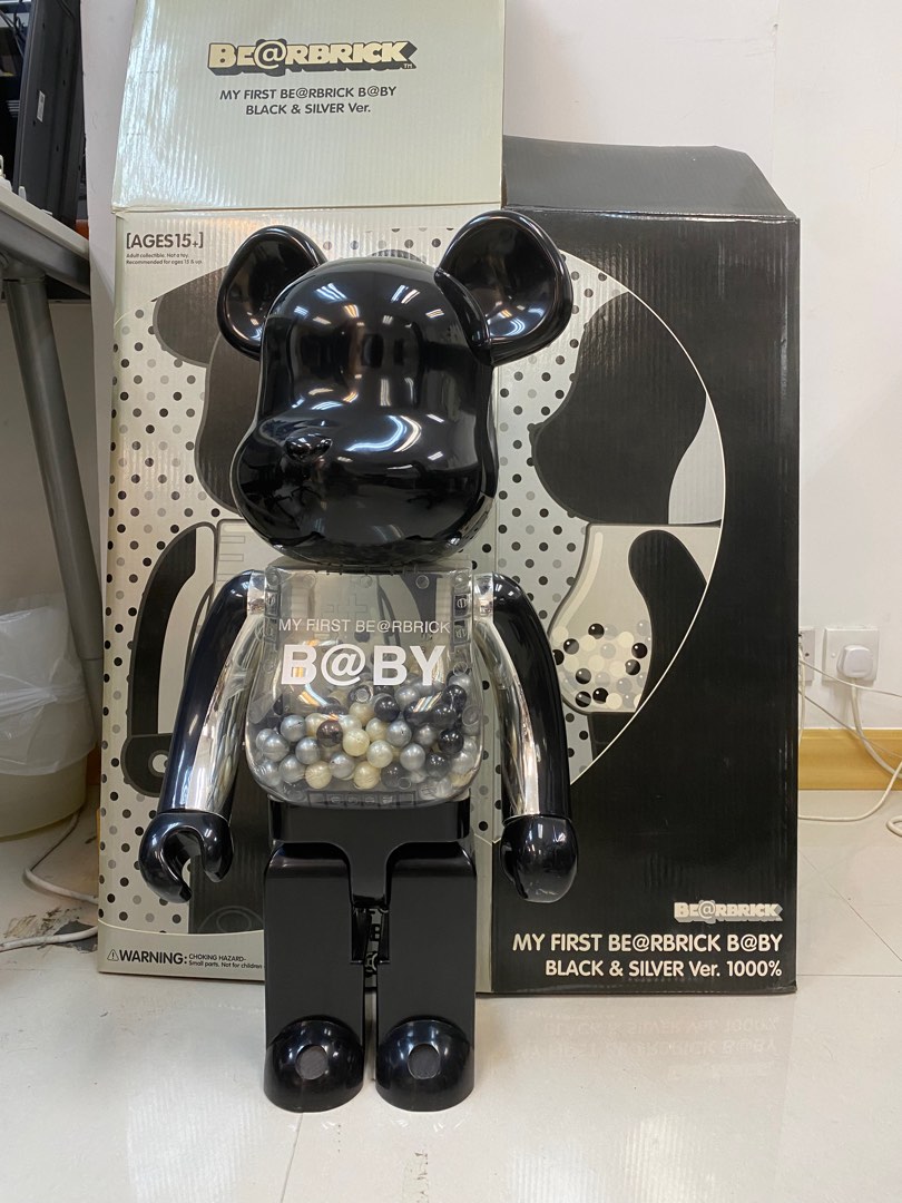 1000％ BE@RBRICK MY FIRST B@BY MATT BLACK BE@RBRICK SERIES 50