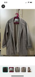 Bershka wool coat