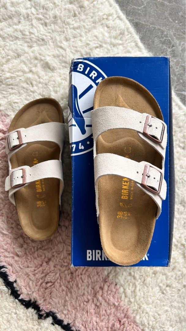 Birkenstock Arizona 38 Women s Fashion Footwear Flipflops and