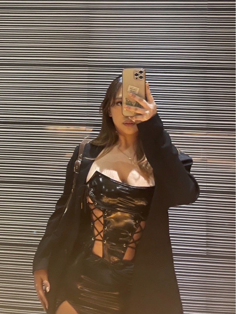 Revealing club dress 2025