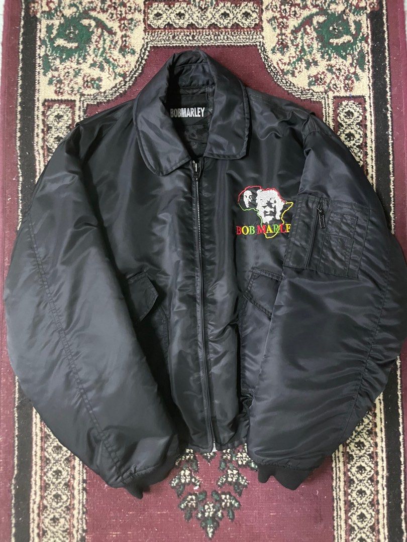 Bob marley outlet leather jacket