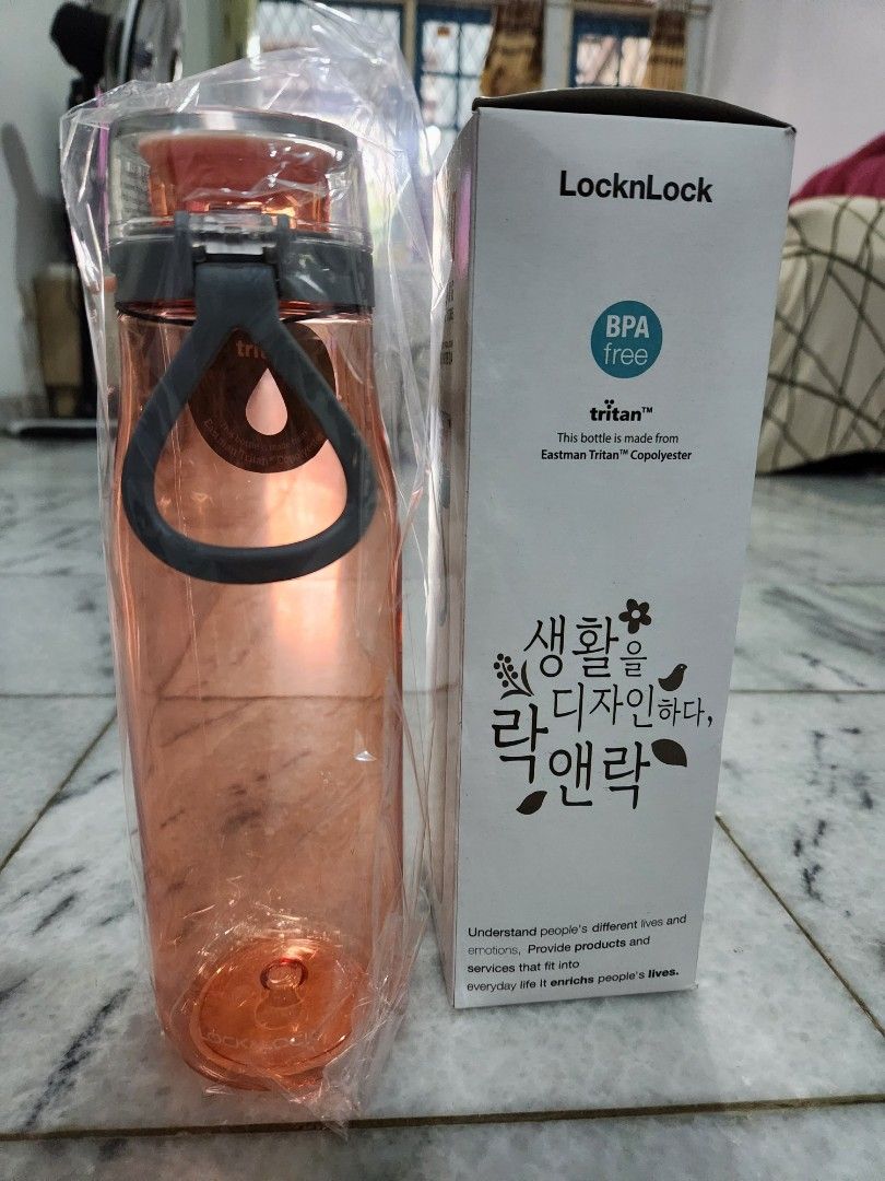 Botol minum lock n lock BPA Free tupperware smiggle on Carousell