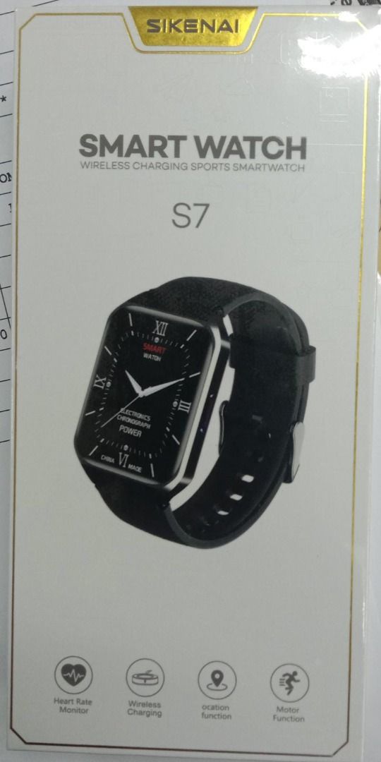Brand New Sikenai S7 Smart Watch Same Day Delivery Express Delivery