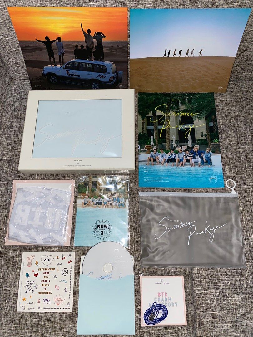 BTS SUMMER PACKAGE 2016 IN DUBAI WITH POB (FULL SET)