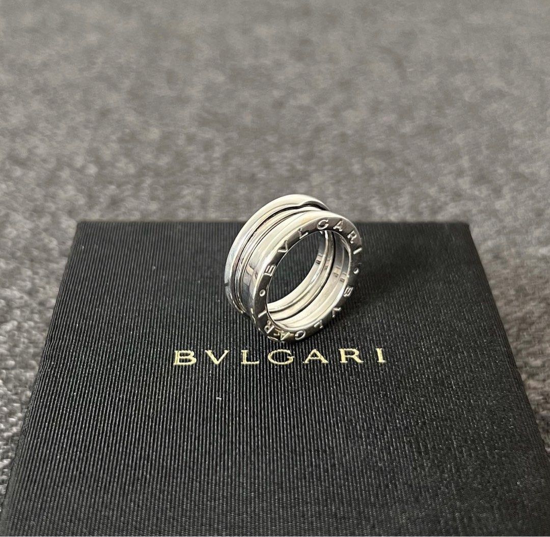 Bvlgari white gold ring outlet