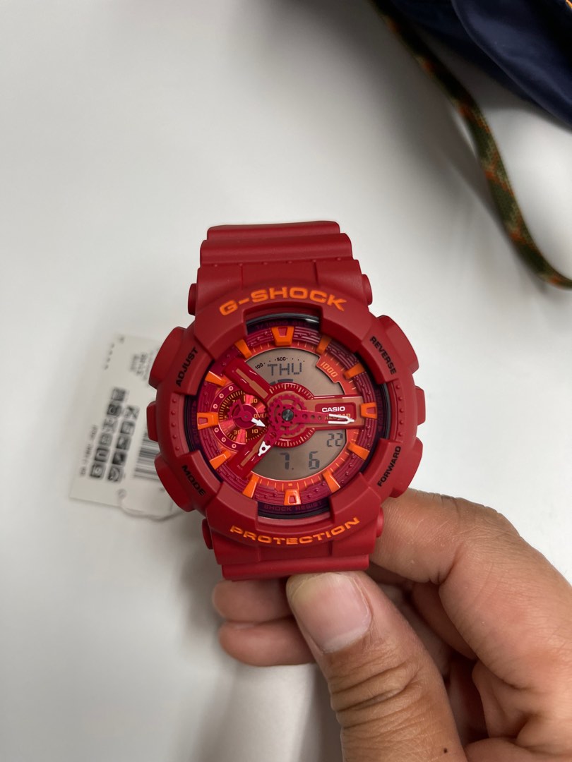 GA-110AC-4AJF 日本版G SHOCK, 男裝, 手錶及配件, 手錶- Carousell