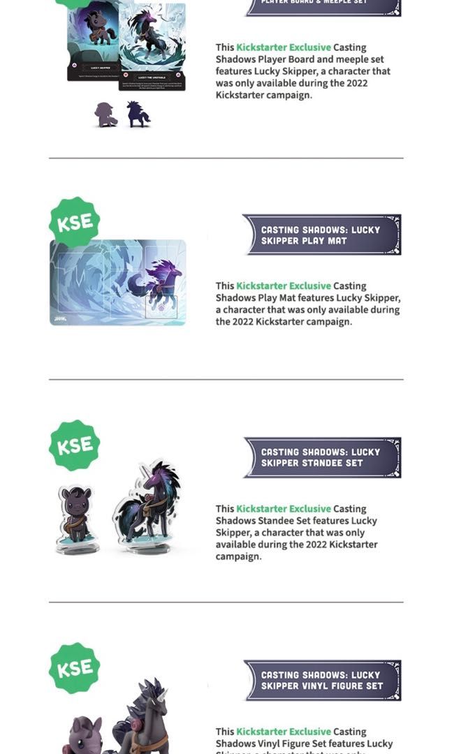 Casting Shadows Exclusive Edition Base Game + Molten Rock Expansion + Ice  Storm Expansion // Tee Turtle // Limited Edition // KSE // PO, Hobbies &  Toys, Toys & Games on Carousell