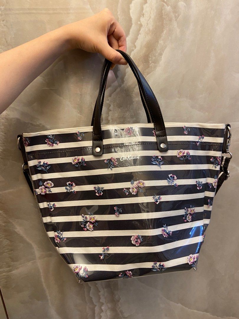 Gingham flowers southcote tote sale