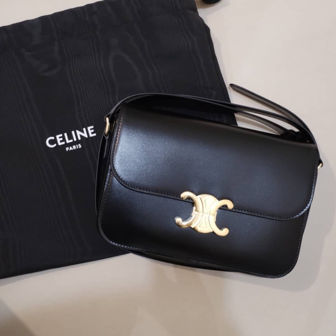 CELINE CLASSIQUE TRIOMPHE BAG, Luxury, Bags & Wallets on Carousell