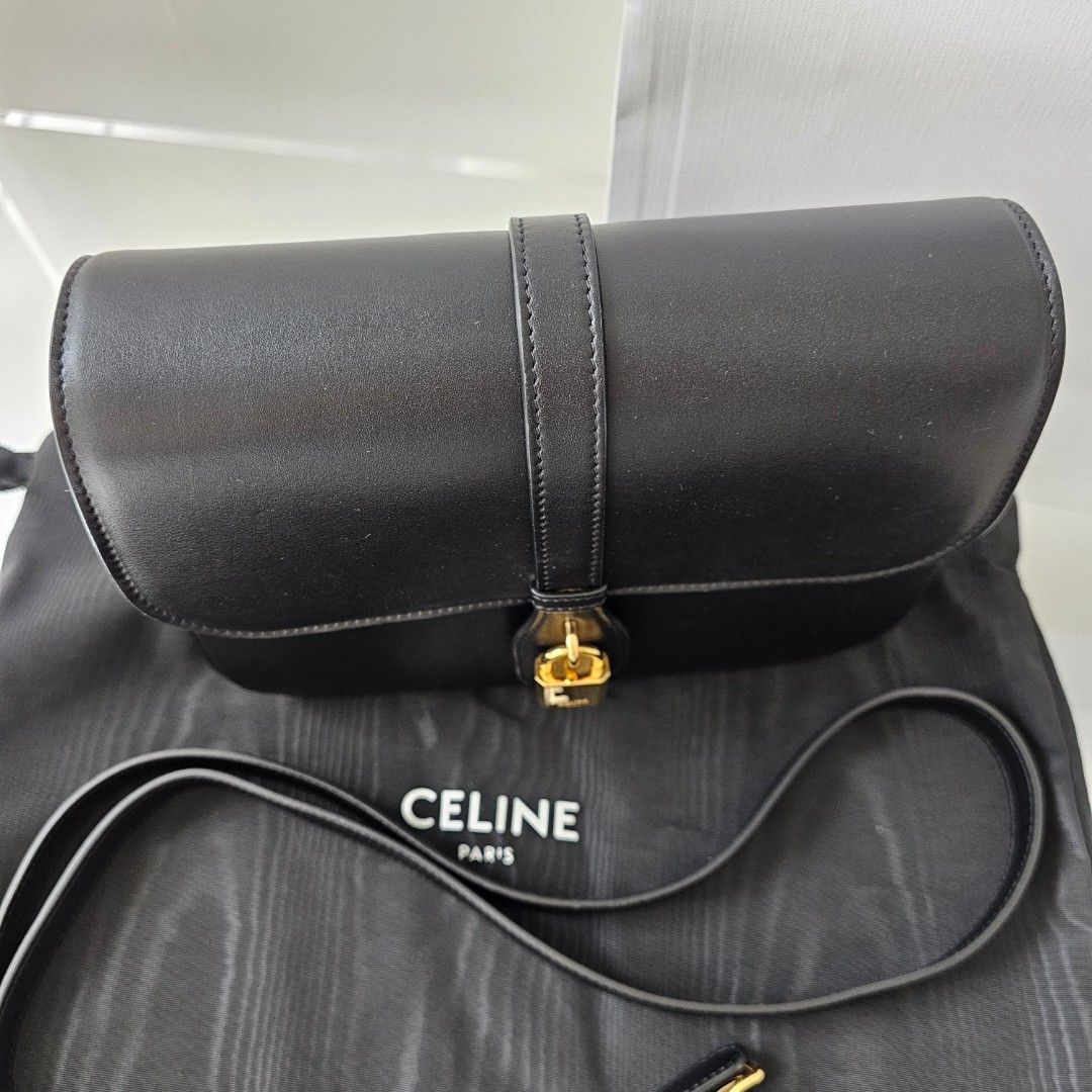Celine Tabou Shoulder Bag Medium Chestnut