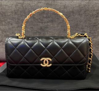 Chanel Gold Ball Chain, Luxury, Bags & Wallets on Carousell