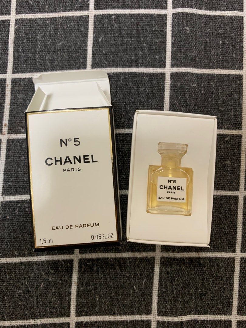 Chanel N5 EDP Miniature 1.5ml, Beauty & Personal Care, Fragrance