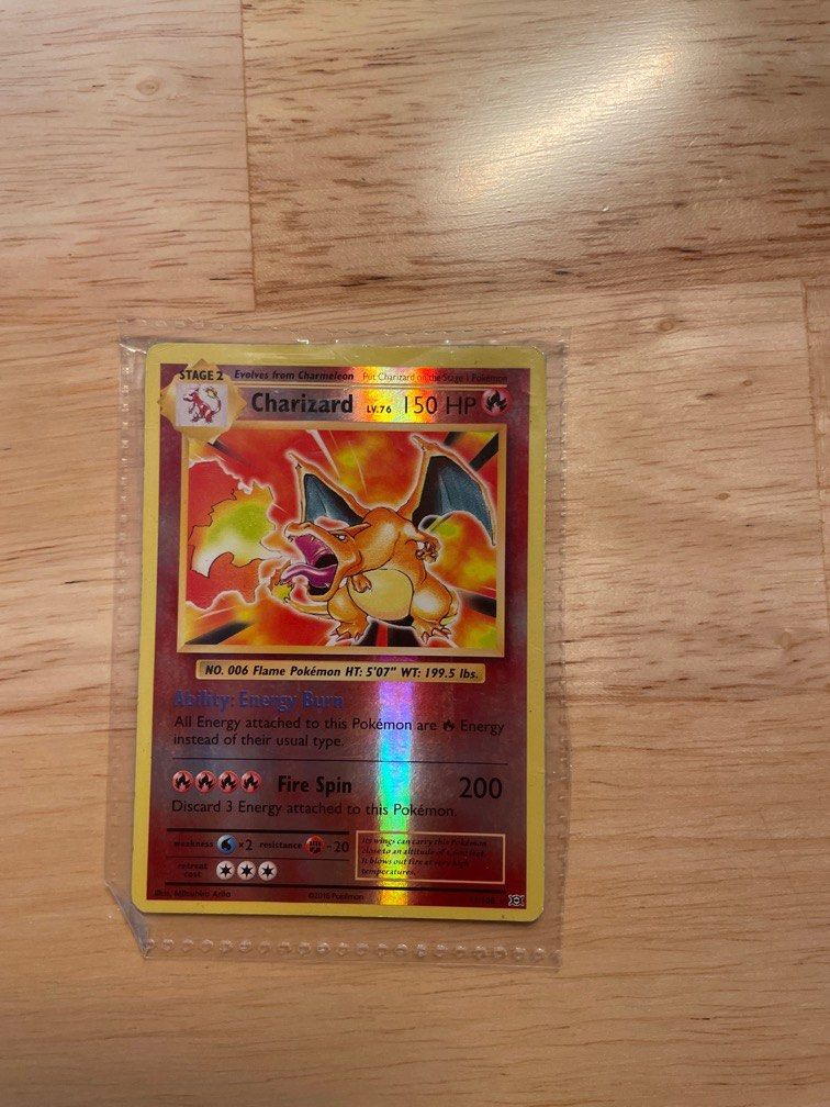 Chariezard reverse holo, Hobbies & Toys, Toys & Games on Carousell