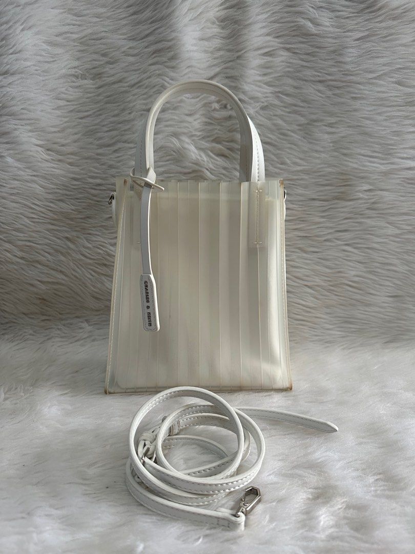 Charles and keith translucent bag online
