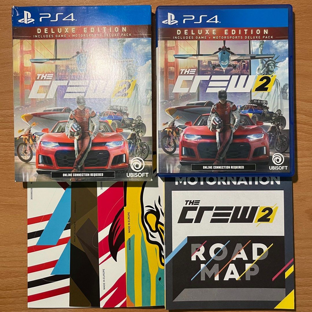 The crew 2 ps4 deluxe shop edition