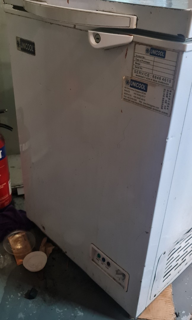 broken chest freezer for sale