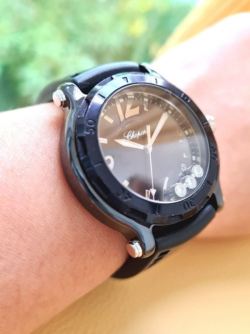 Chopard happy sport 3 diamonds outlet