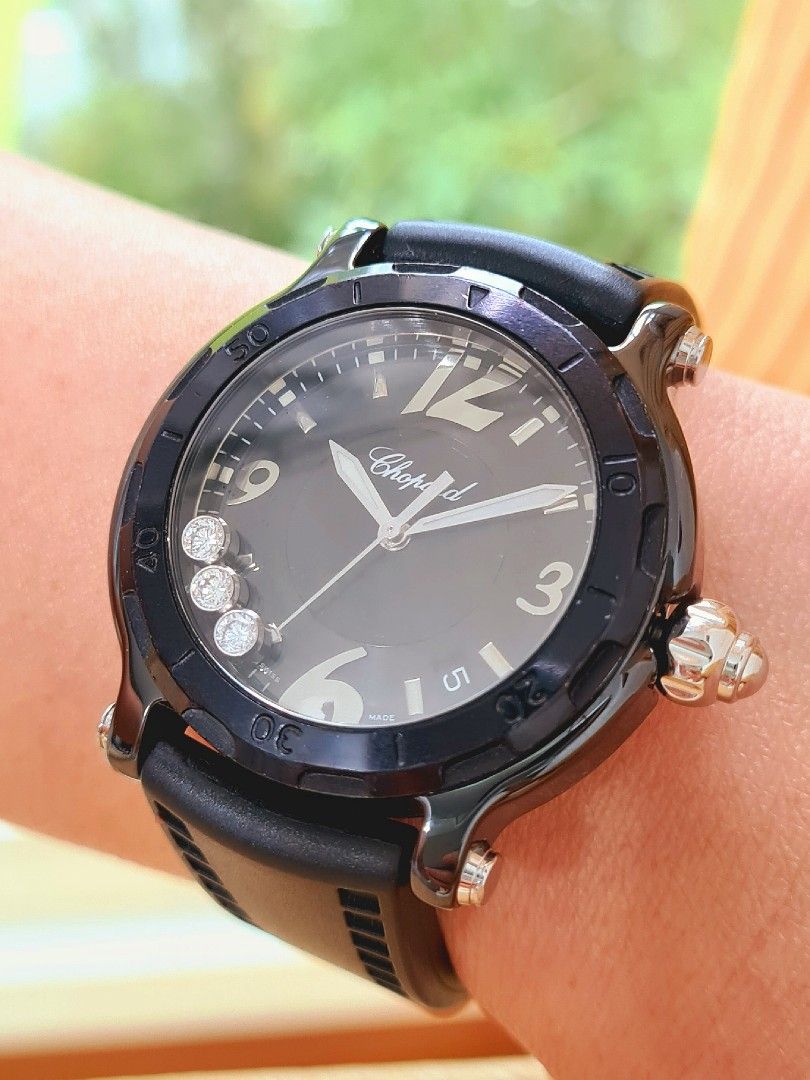 Chopard happy sport 3 diamonds top