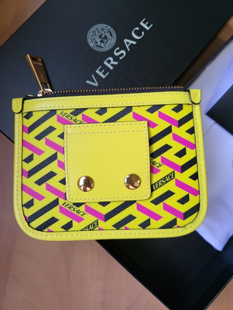 Versace sales pvc clutch
