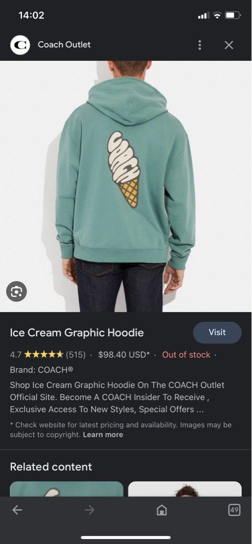 40s and shorties discount ice cream hoodie