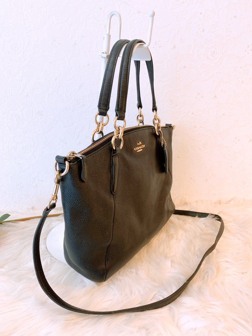 Coach leather small kelsey cross body bag sales