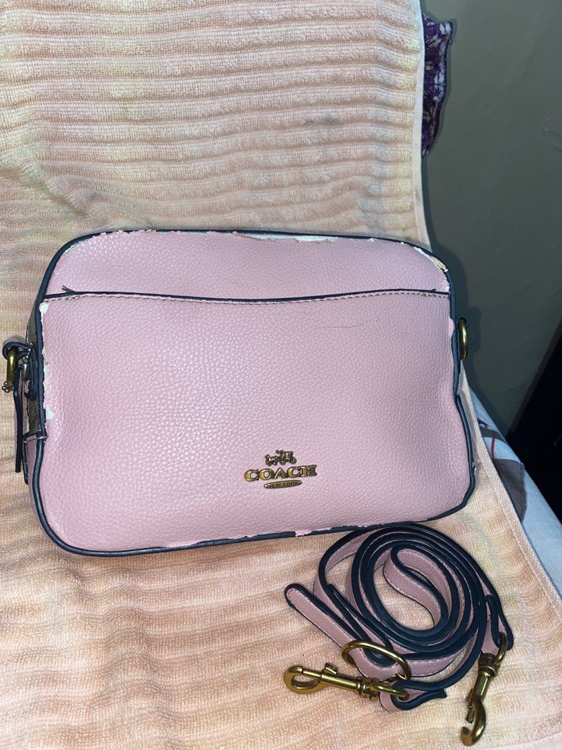 Coach x disney dumbo pink camera bag Barang Mewah Tas Dompet di Carousell