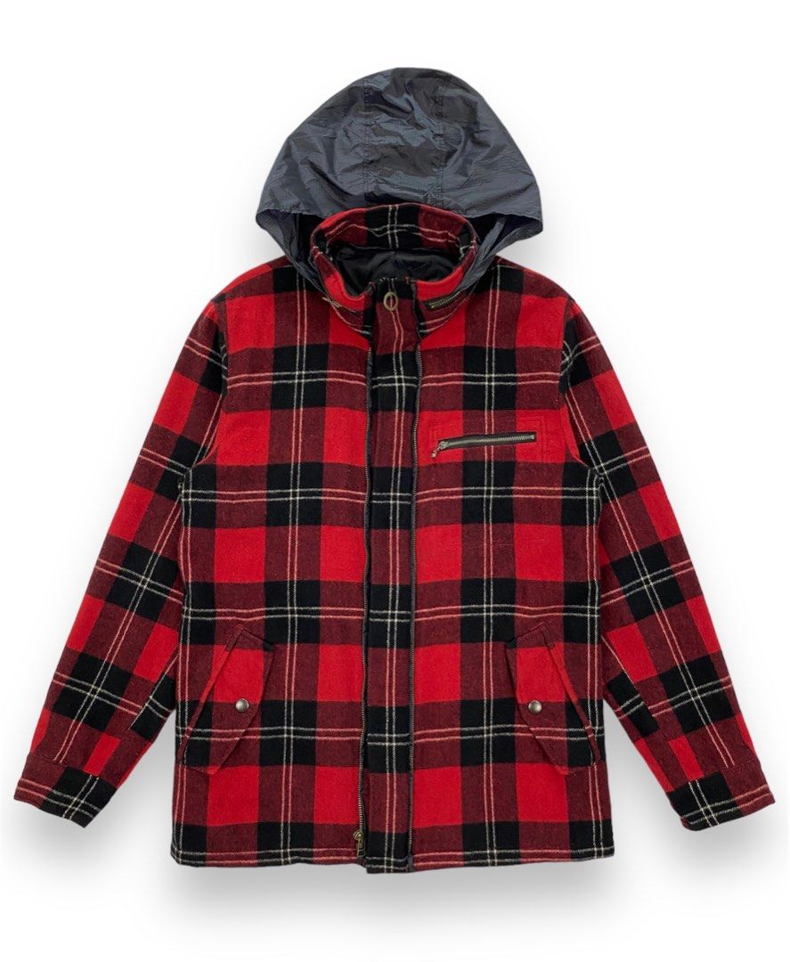 Comme Ca Du Mode Men Plaid Jacket, Men's Fashion, Coats, Jackets