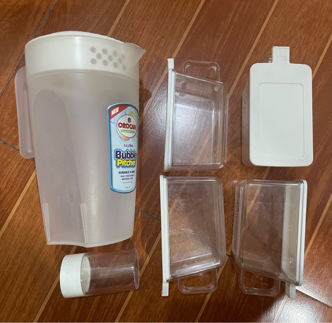 Condiments Container and Pitcher Household items, Furniture & Home ...