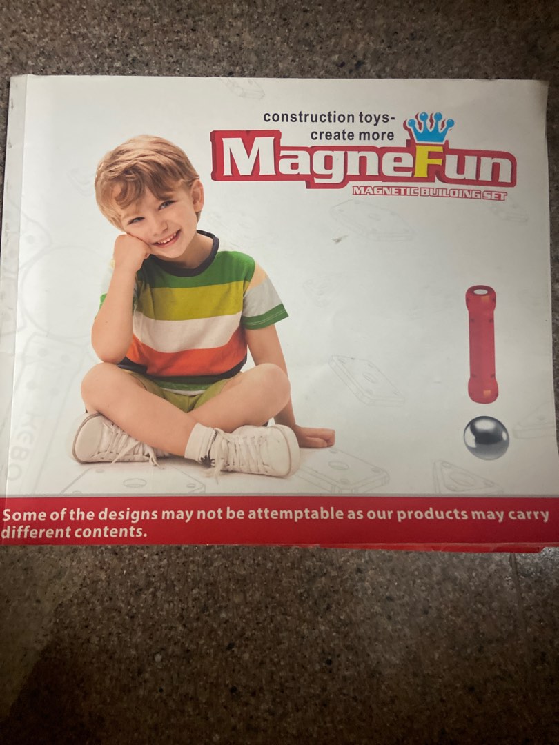 Magnet Fun Magnetic Building set , Hobbies & Toys, Toys & Games on ...