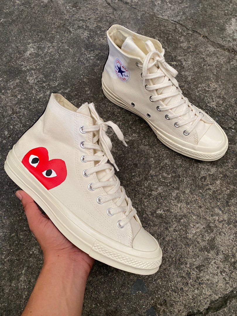 Comme des on sale garcons converse poshmark