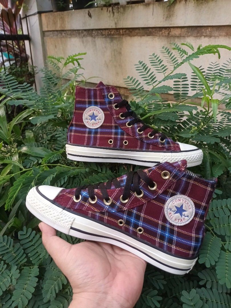 Converse red blue best sale
