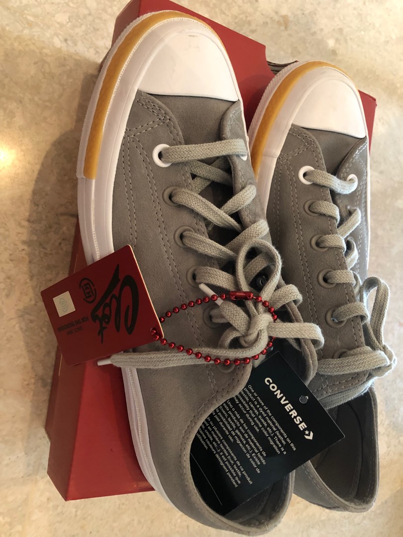 Converse Sneakers X Clot Men s Fashion Footwear Sneakers on Carousell