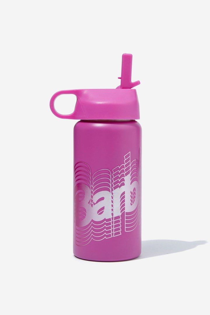 Cotton On Kids Barbie Metal Drink Bottle