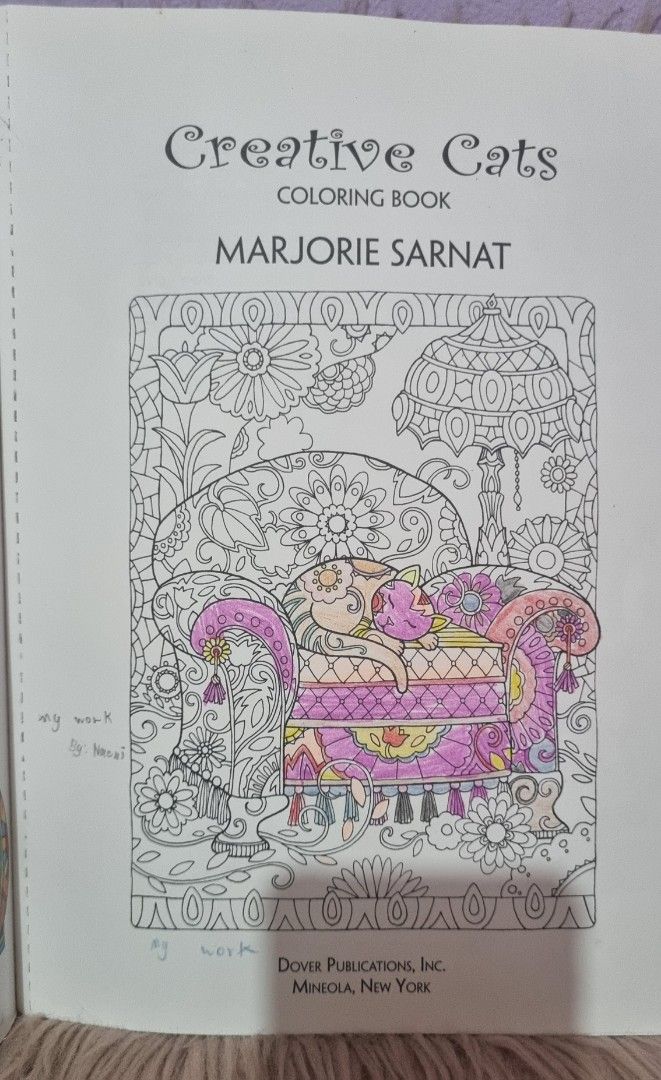 Creative Cats Coloring Book