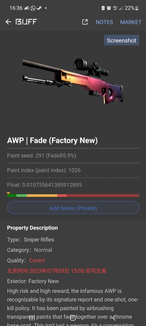 Csgo 95% buff, Video Gaming, Gaming Accessories, In-Game Products on ...
