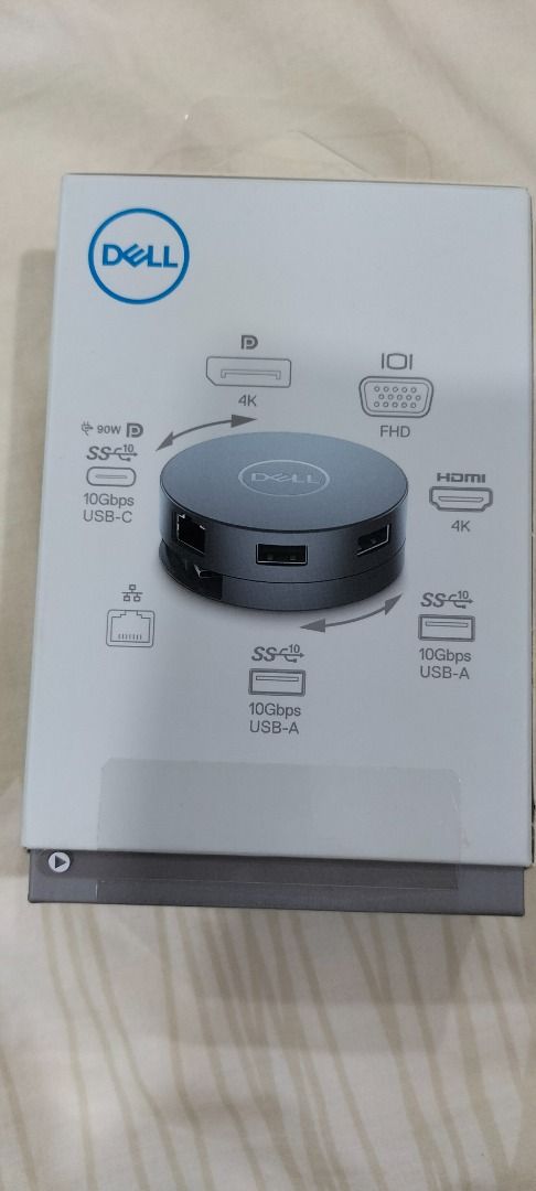 Dell Portable Docking Station - Dell 7-in-1 USB-C Multiport Adapter - DA310,  Computers & Tech, Parts & Accessories, Cables & Adaptors on Carousell