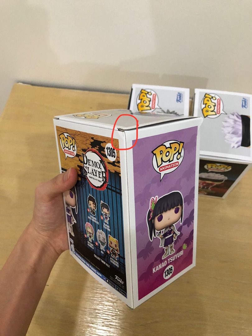 Dented funko pop sales! Kanao Tsuyuri Glow special edition; Satoru Gojo