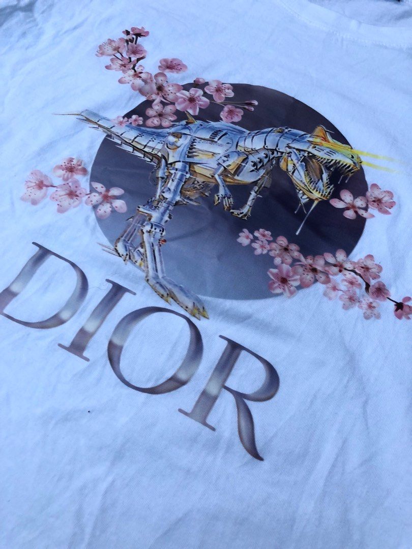 DIOR x SORAYAMA Robot T Shirt Collab Luxury Apparel on Carousell