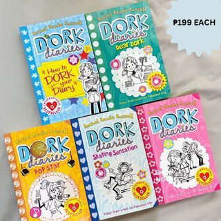 Dork Diaries books (₱199 each)
