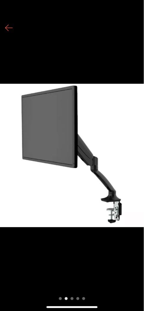 iZi Deals | One For All DM4120 Solid-line universele monitorarm - enkele monitor - VESA 100 x 100 - wit