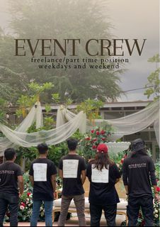 Event crew for wedding