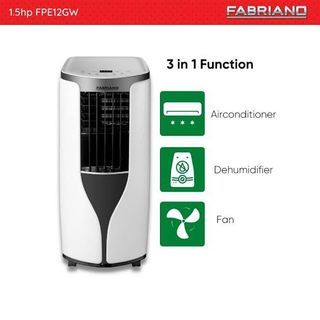 Fabriano 1.5 HP Portable Aircon Dehumidifier Fan  (3-in-1 Type)