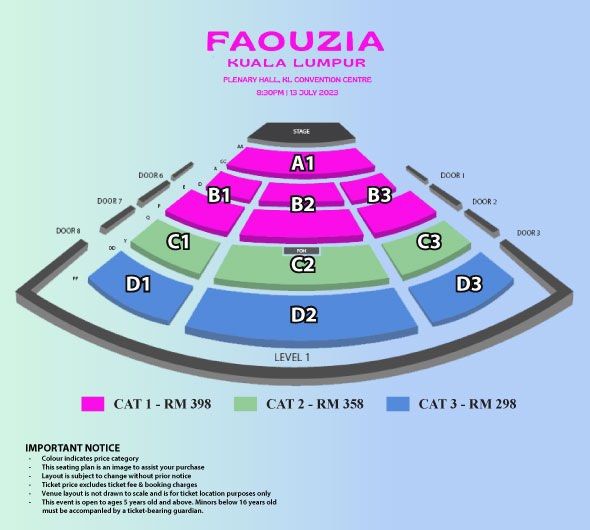 Faouzia Live Tickets Vouchers Event